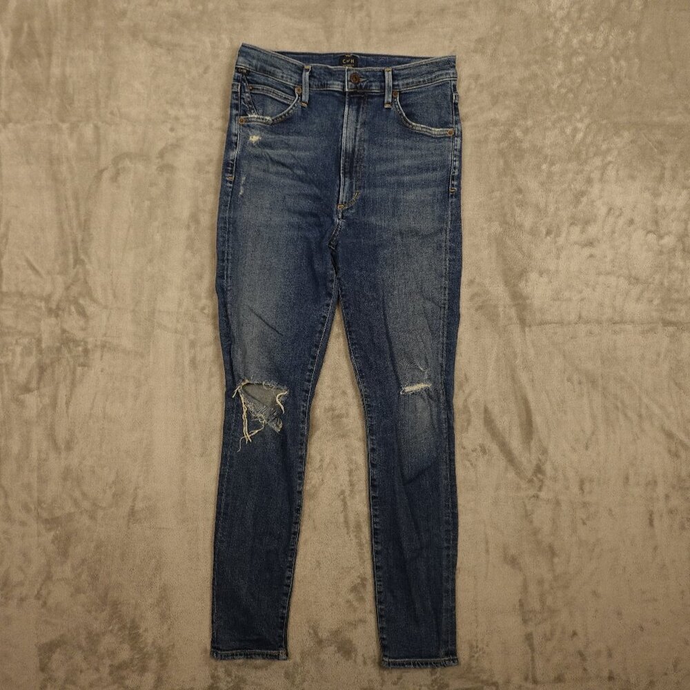 Citizens of Humanity jeans Chrissy high rise skinny women's 30 mild blue